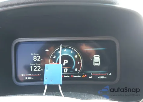 2022 Hyundai Kona N из США, поврежденный, VIN KM8KH3AC2NU004087